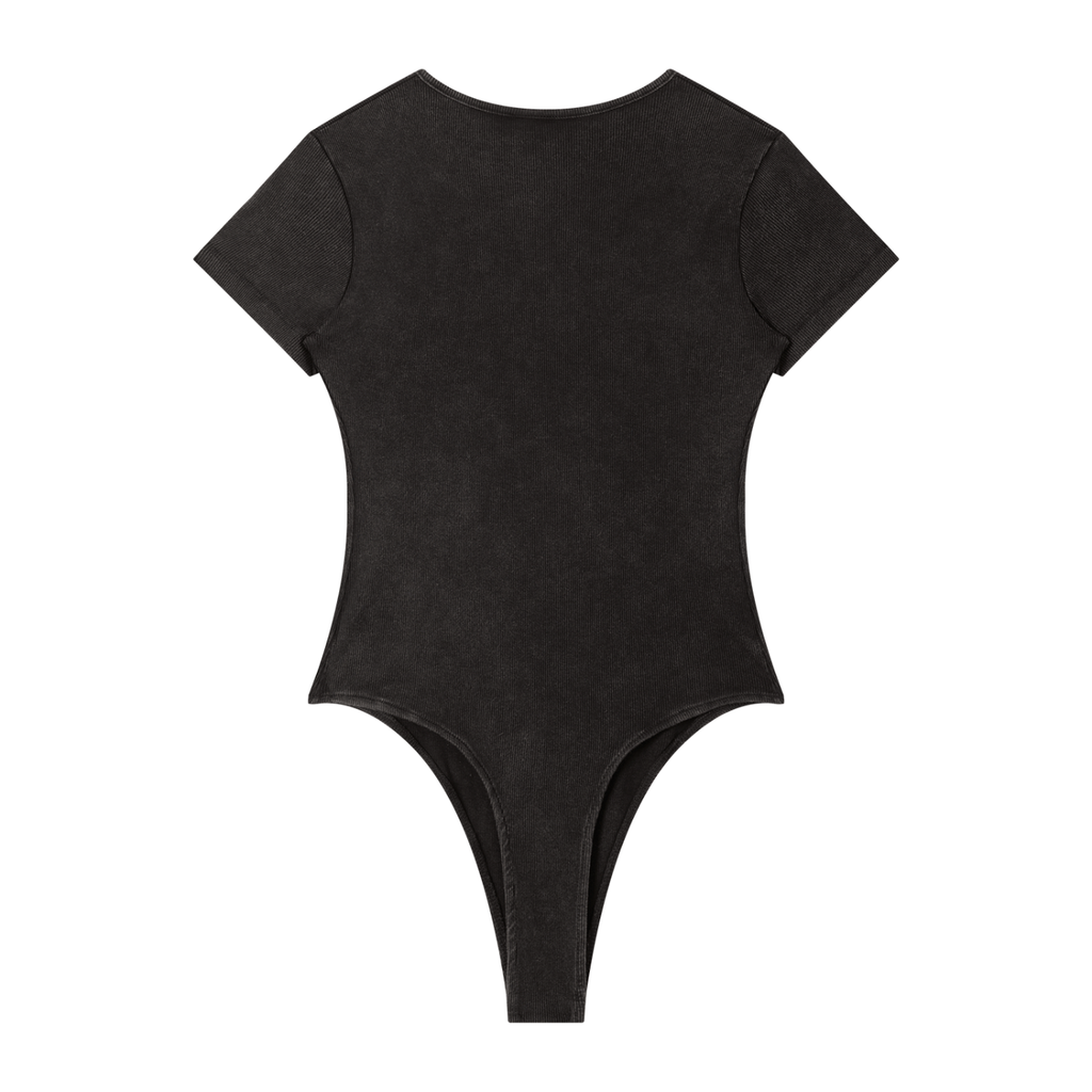 Women's Mineral Wash Crewneck Bodysuit