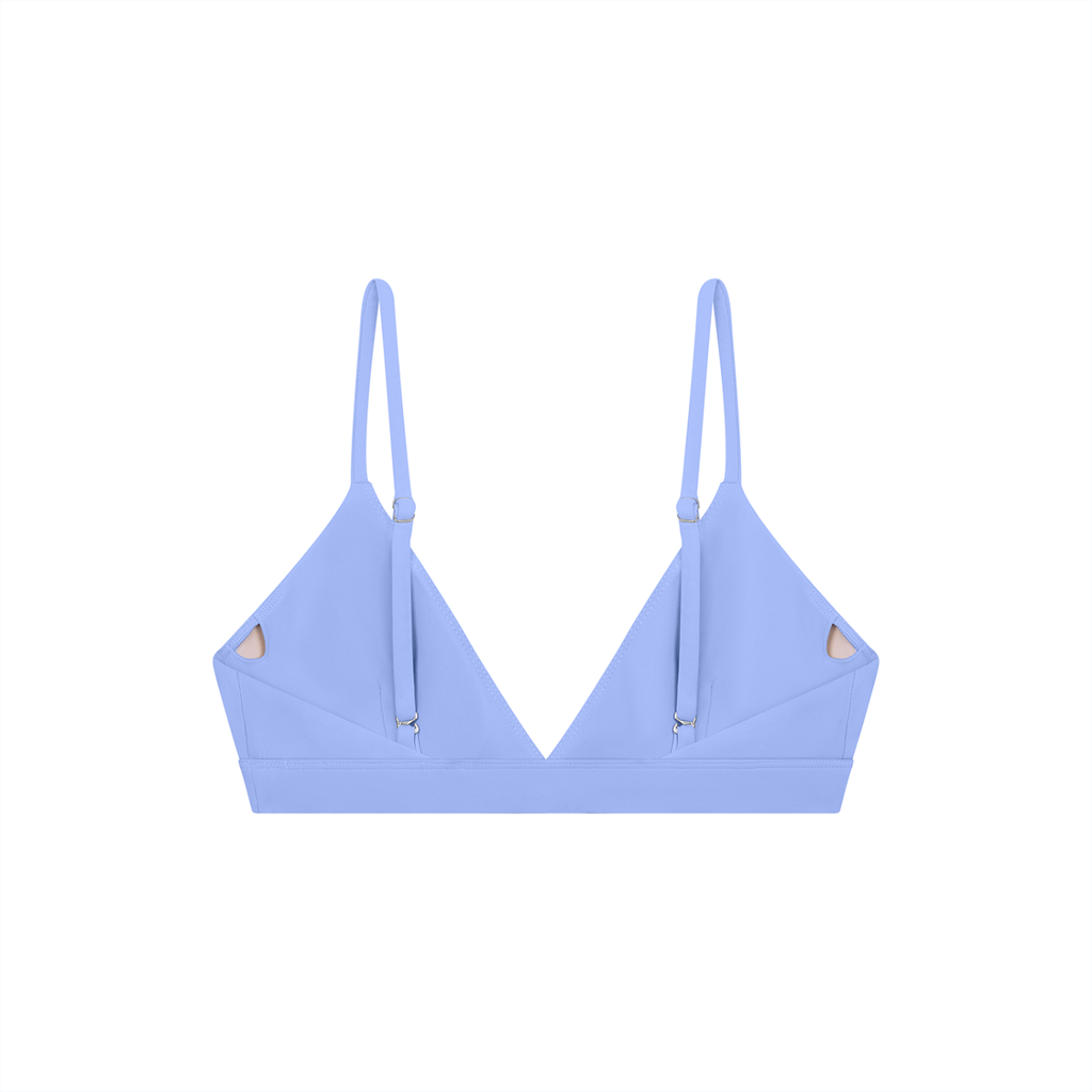 Beige Women’s Cropped V-Neck Sports Bra