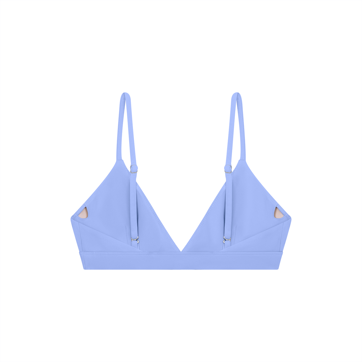 Purple Women’s Cropped V-Neck Sports Bra