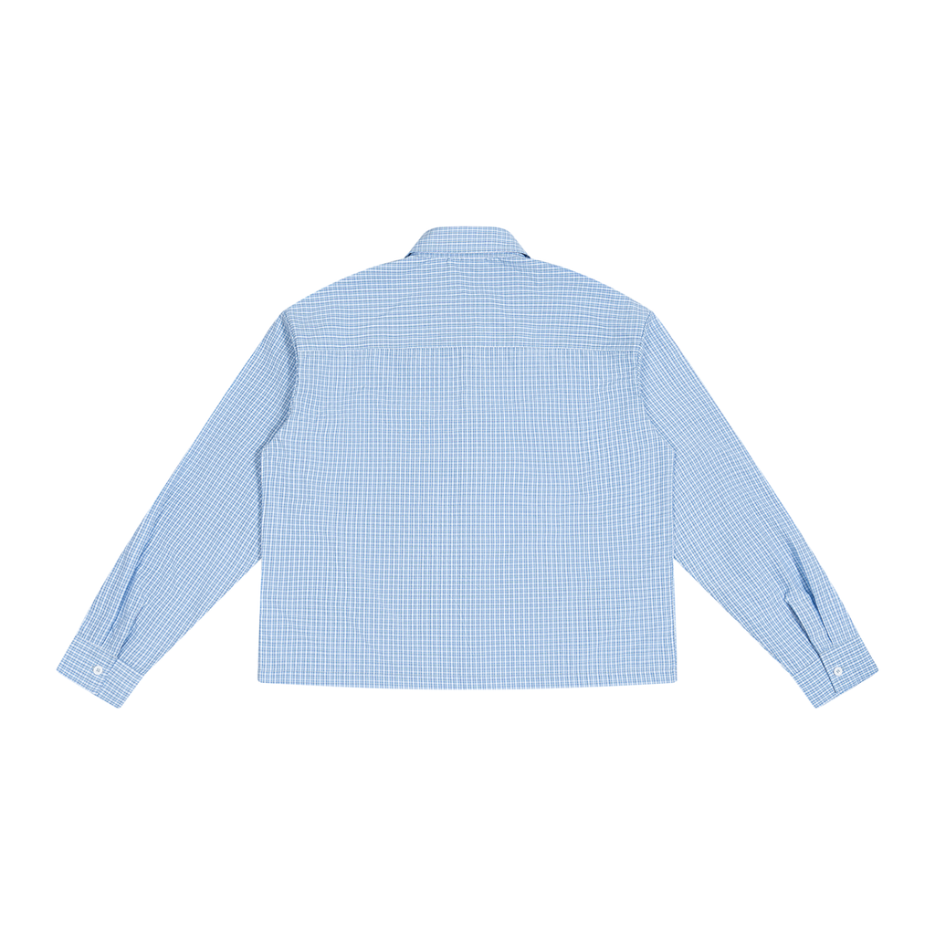 Loverboy Unisex Boxy Plaid Long Sleeve Shirt