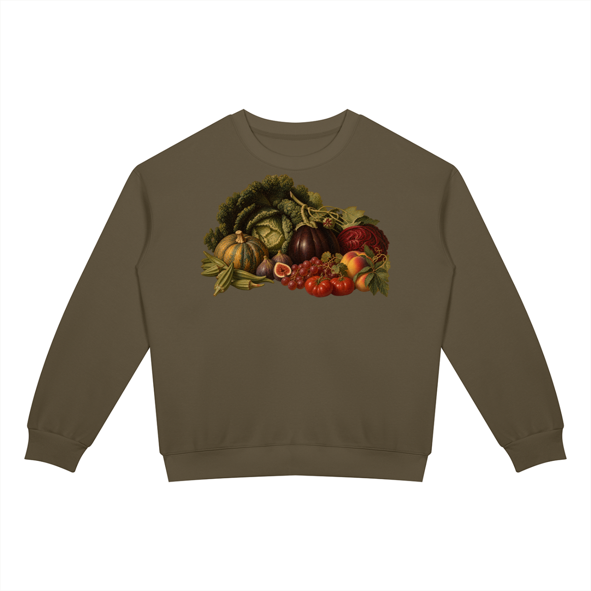 Unisex Drop Shoulder Crewneck Sweatshirt