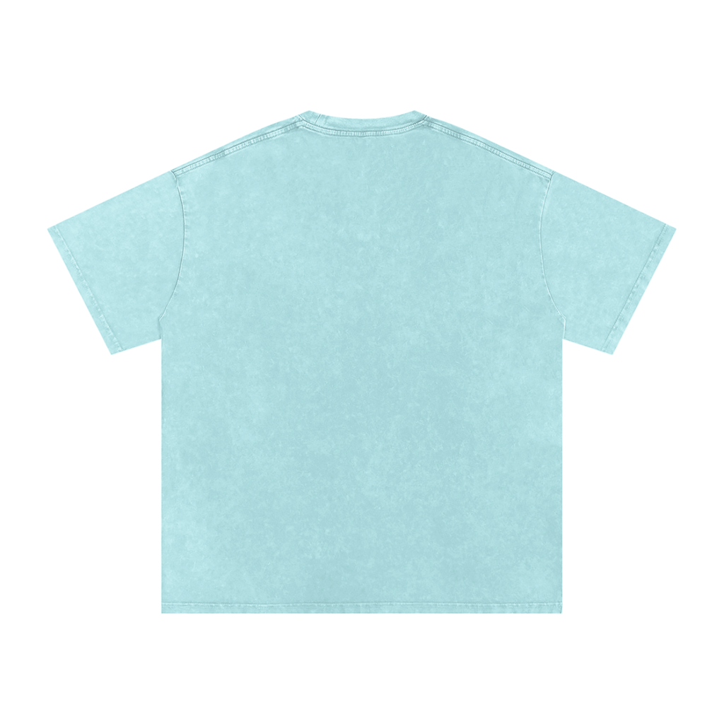 Tasty Snow Washed Oversized Cotton T-Shirt