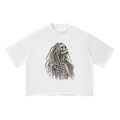 White DK Magic Unisex Vintage Wash Boxy T-Shirt