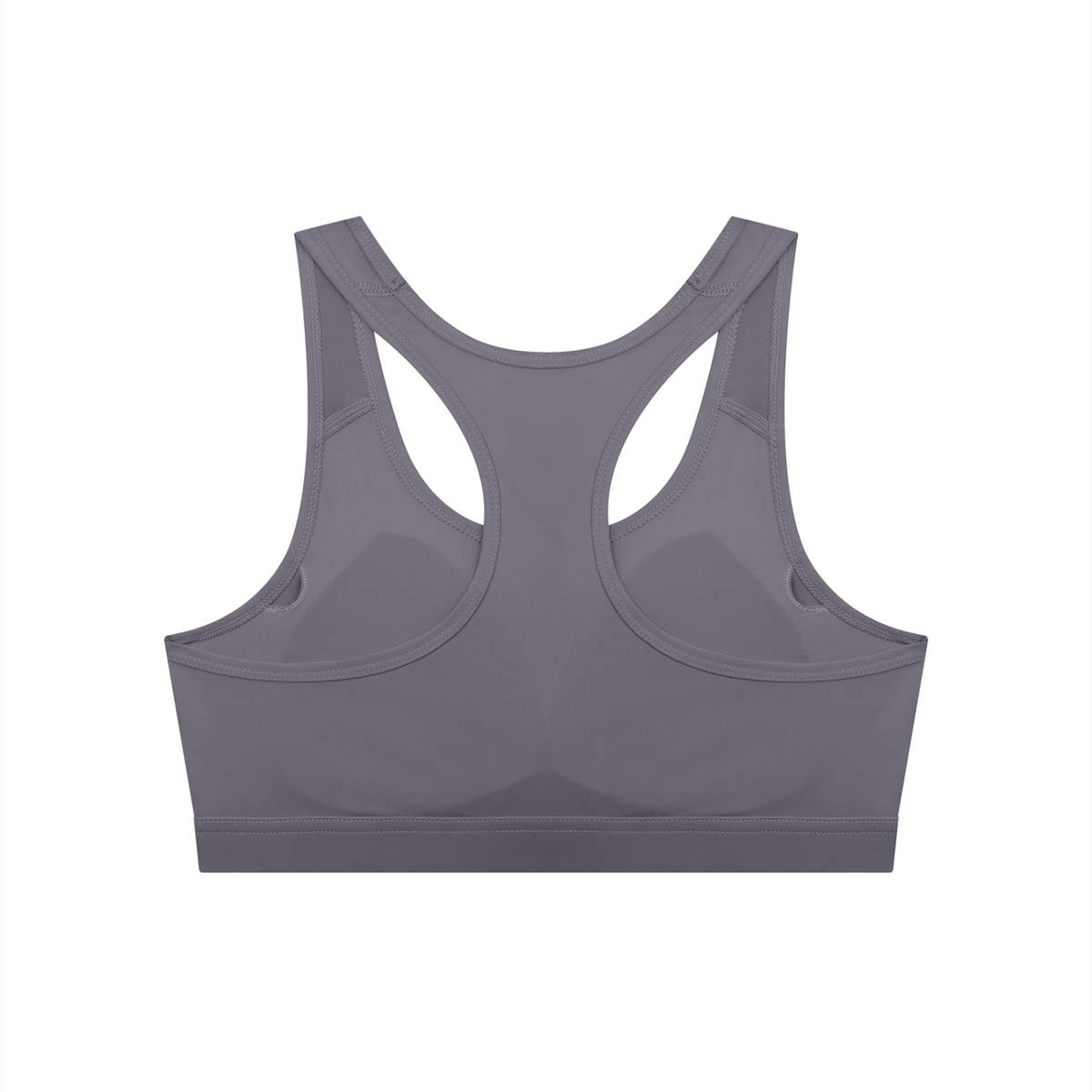 Black Women's Cropped Sports Bra