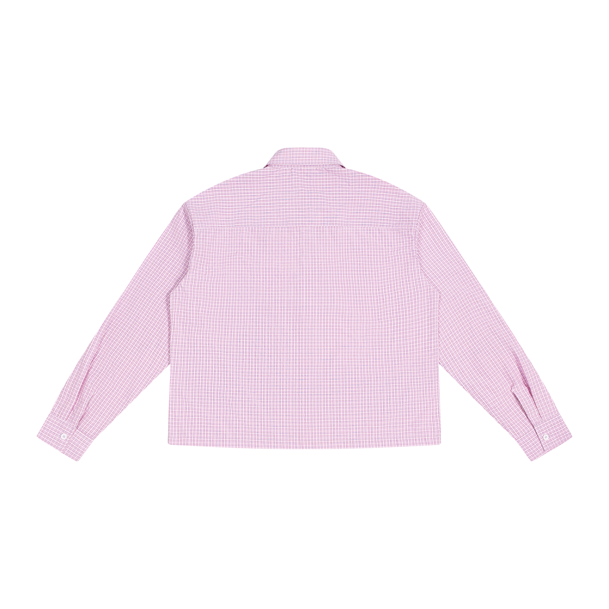 Loverboy Unisex Boxy Plaid Long Sleeve Shirt