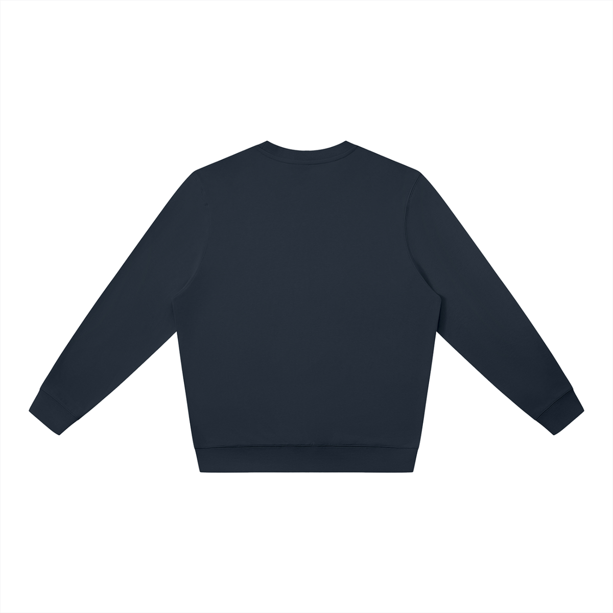 Black Unisex Oversized Crewneck Sweatshirt