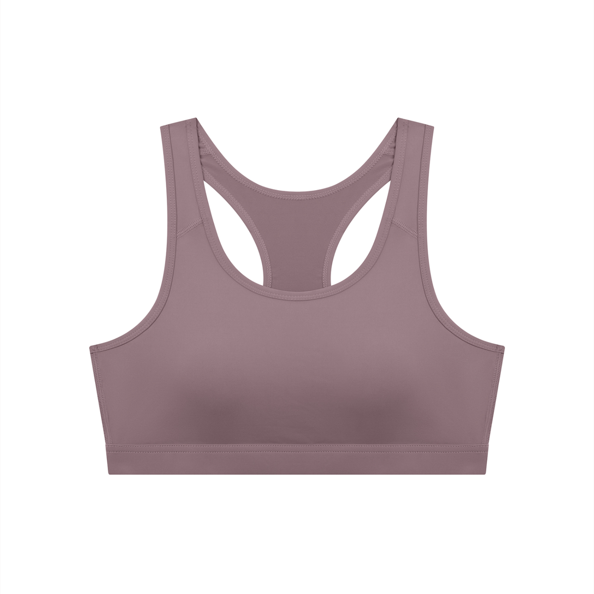 Black Women's Cropped Sports Bra