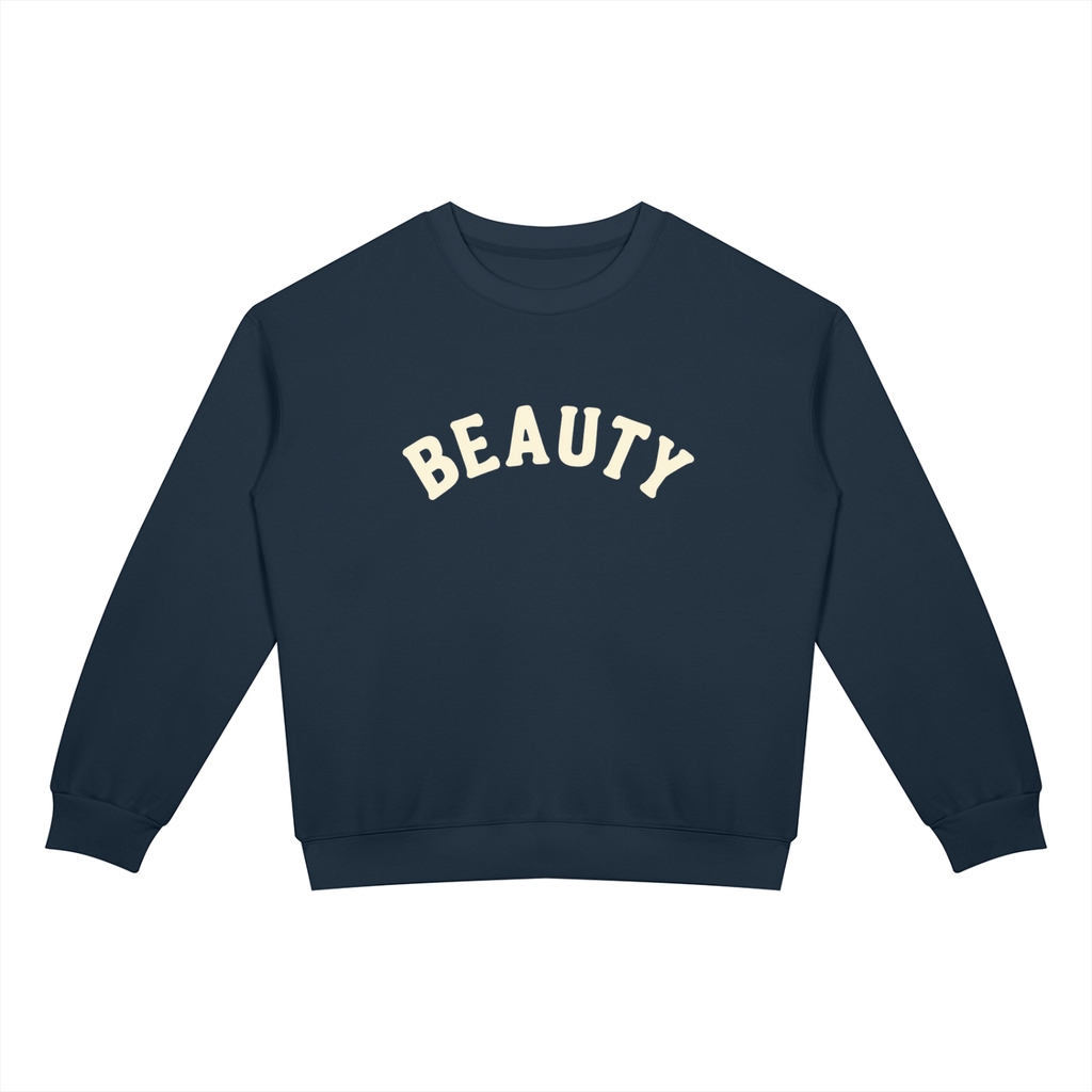 Black Beauty Unisex Drop Shoulder Crewneck Sweatshirt