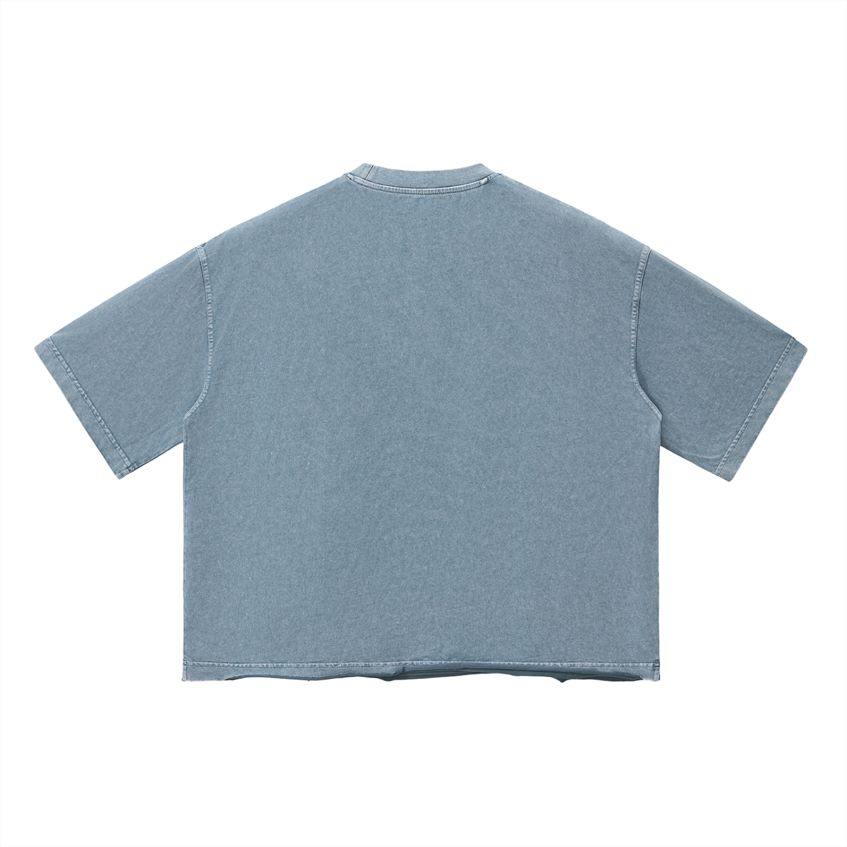 Charcoal Grey Earth Angel Unisex Vintage Wash Boxy T-Shirt