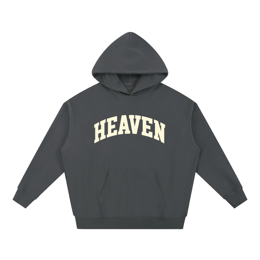 Dark Grey Heaven Essential Heavyweight Hoodie