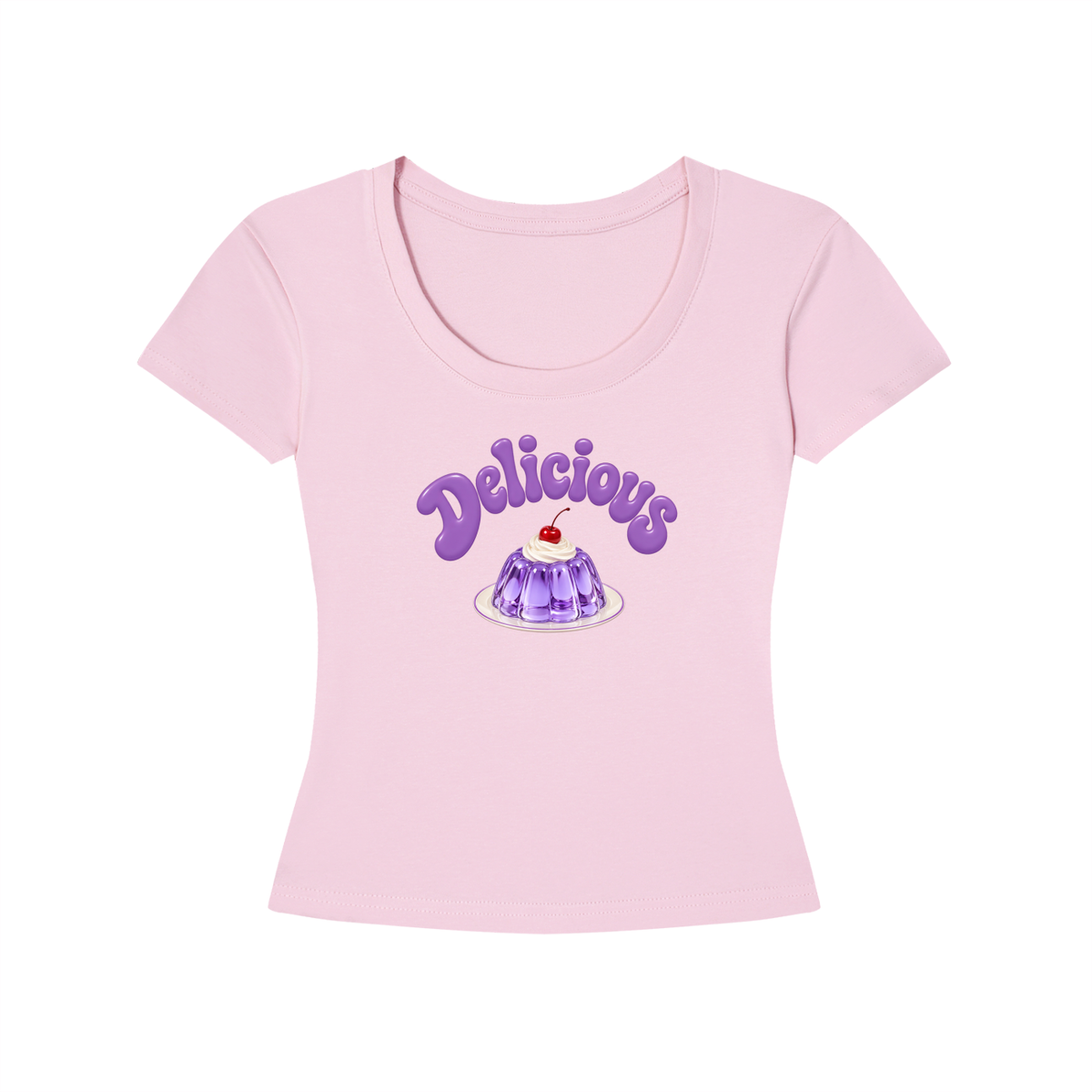 Delicious Women's Longline Slim-Fit T-Shirt
