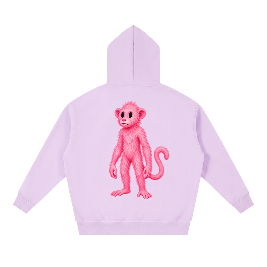 Essential Oversized Boxy Fit Fleece Hoodie