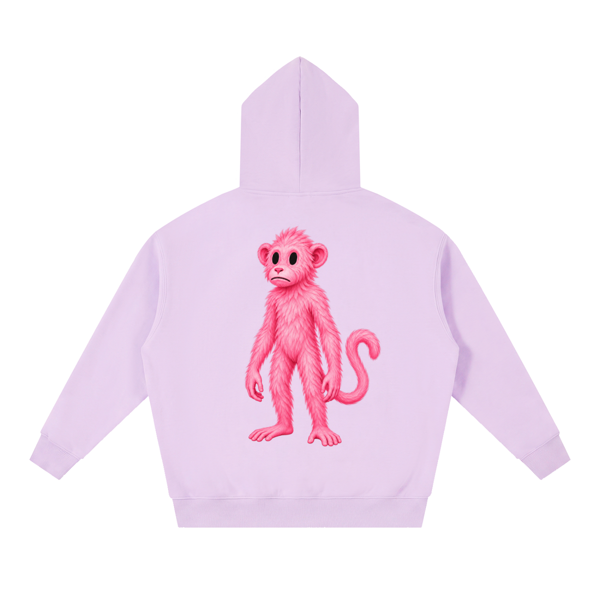 Essential Oversized Boxy Fit Fleece Hoodie