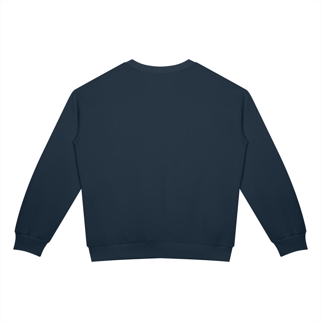 Wine Lucky Unisex Drop Shoulder Crewneck Sweatshirt