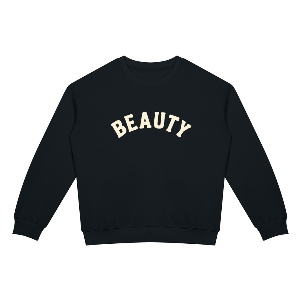 Blackish Green Beauty Unisex Drop Shoulder Crewneck Sweatshirt