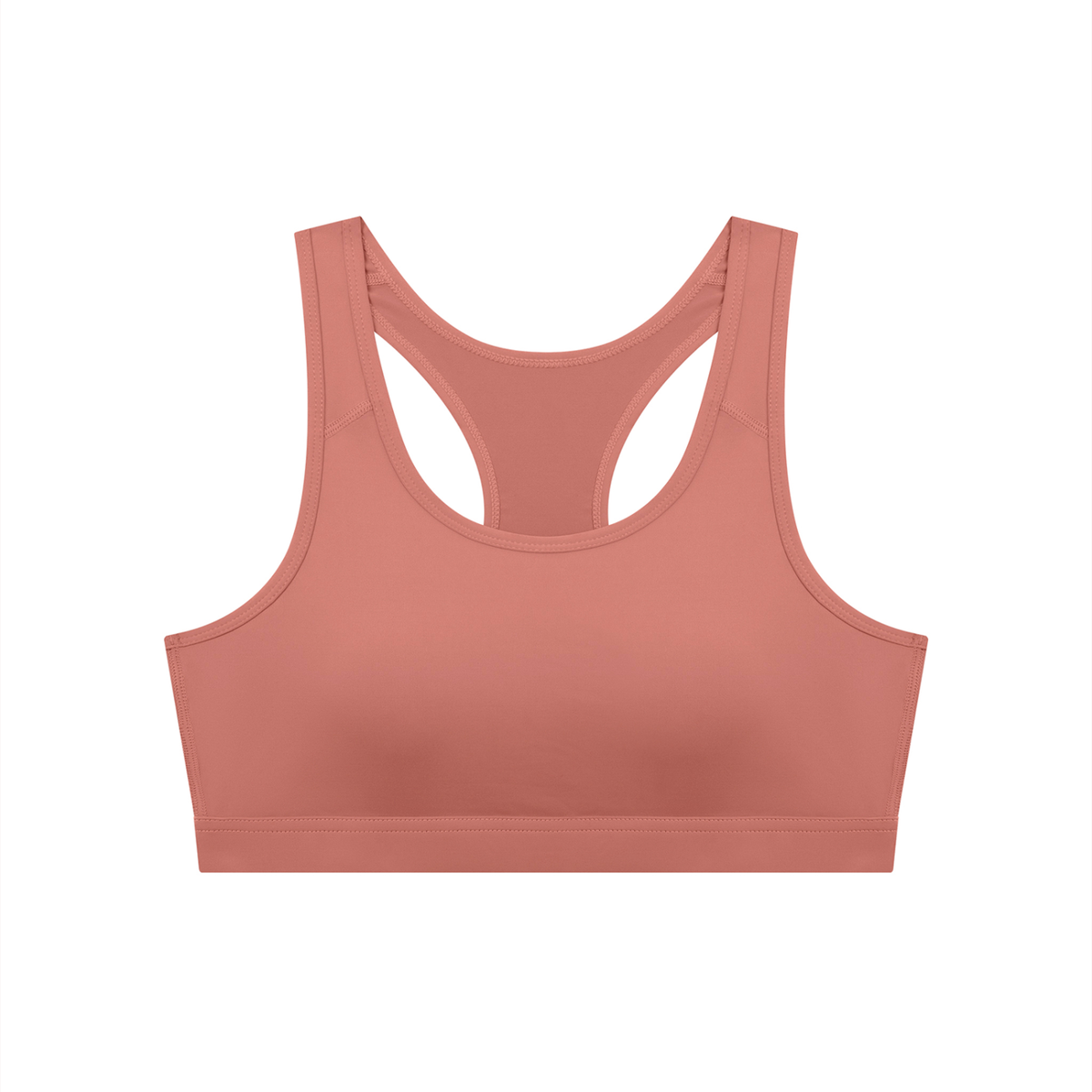 Black Women's Cropped Sports Bra