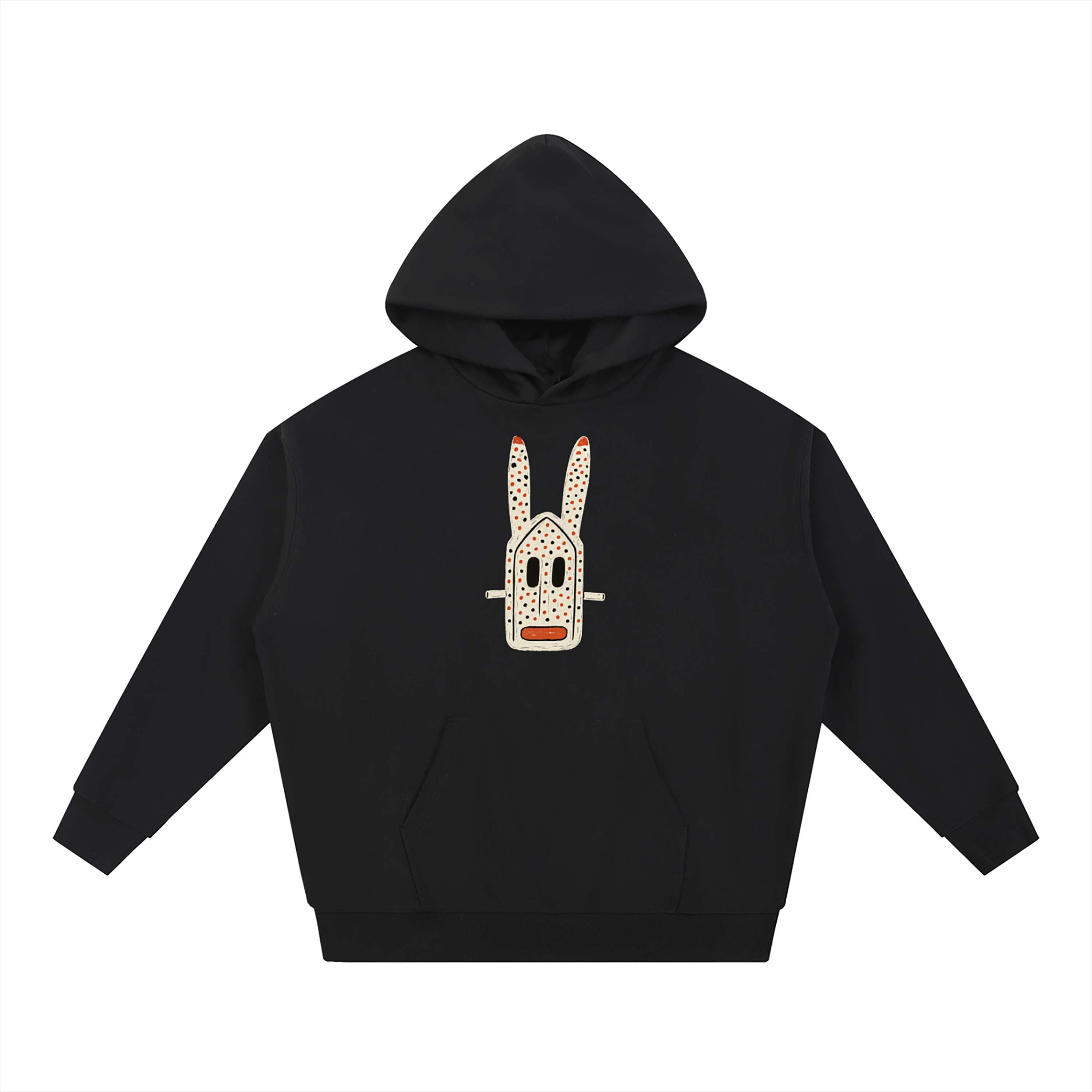 Dogon Rabbit Heavyweight Hoodie | Dark Ash