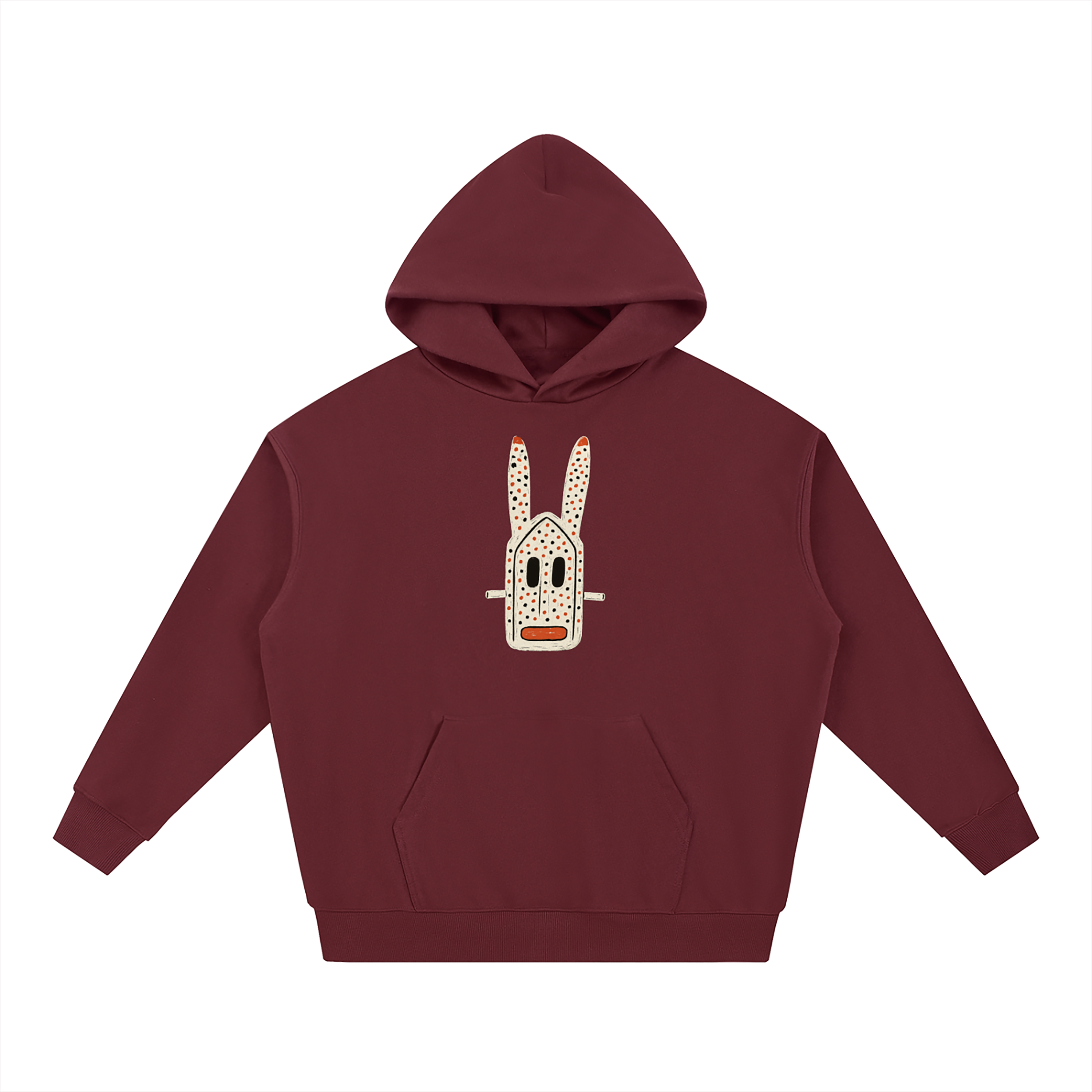 Dogon Rabbit Heavyweight Hoodie | Dark Ash