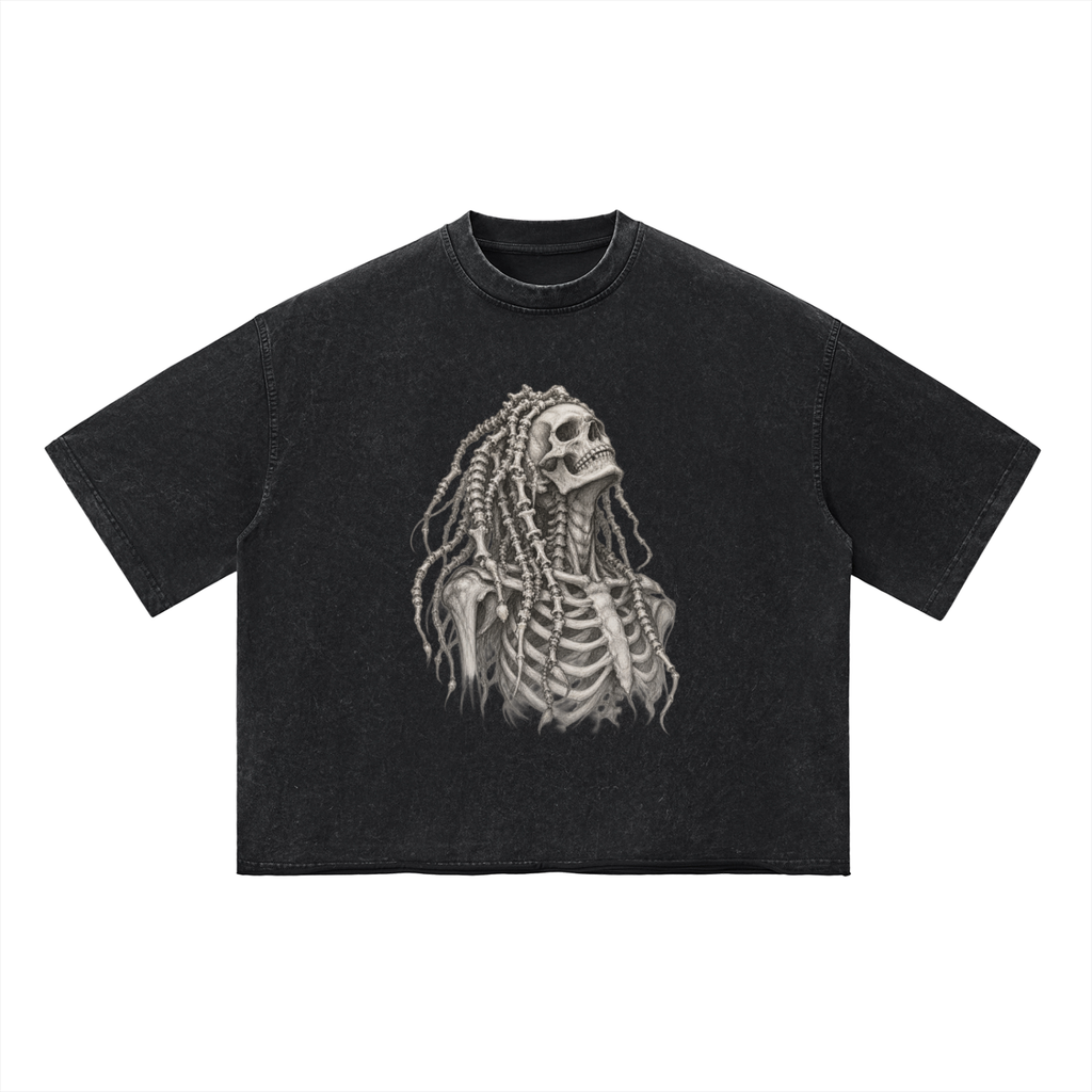 Blue DK Magic Unisex Vintage Wash Boxy T-Shirt