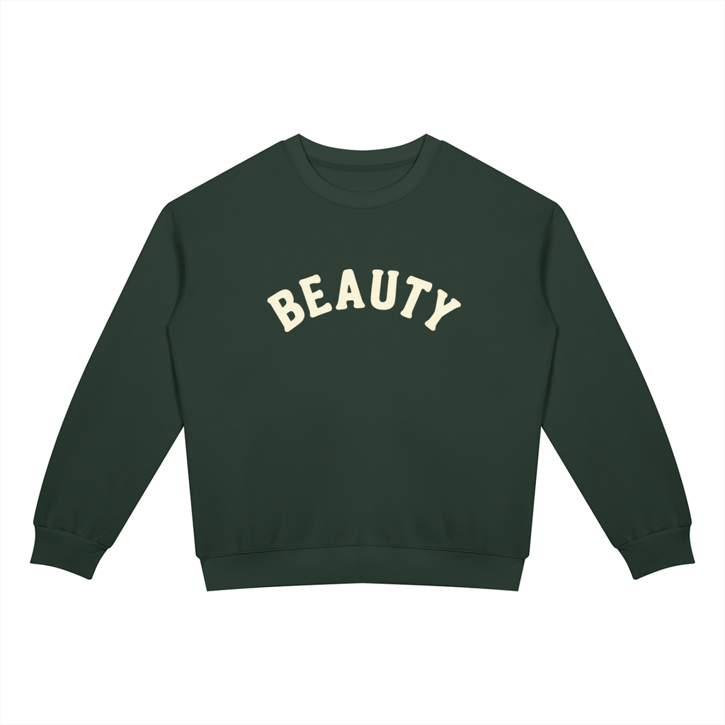 Black Beauty Unisex Drop Shoulder Crewneck Sweatshirt