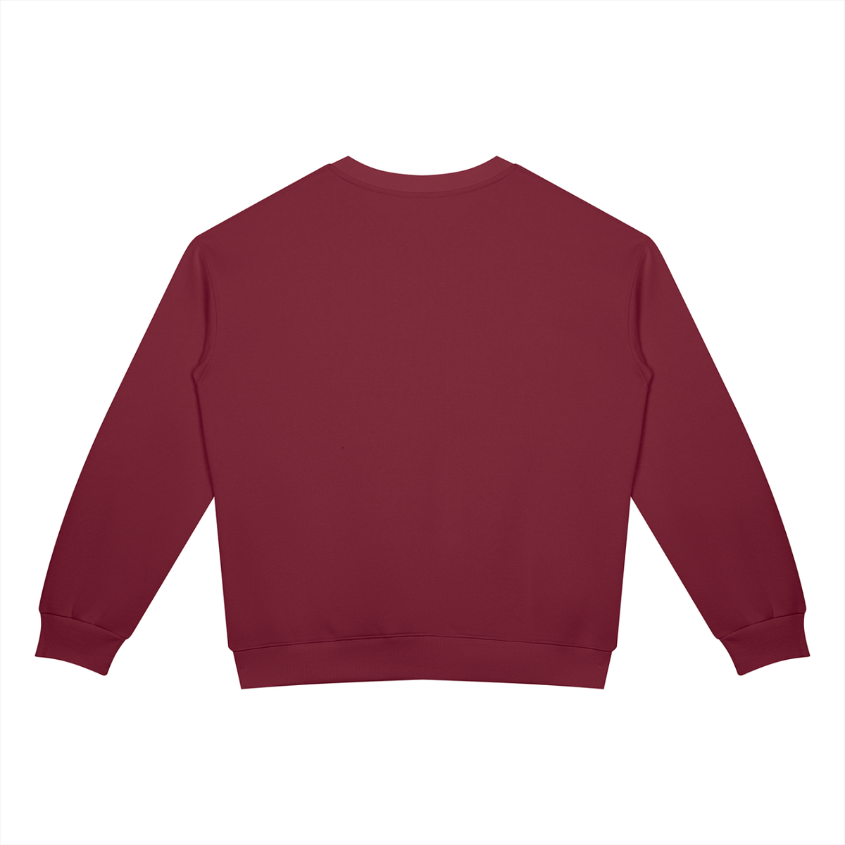 Wine Lucky Unisex Drop Shoulder Crewneck Sweatshirt