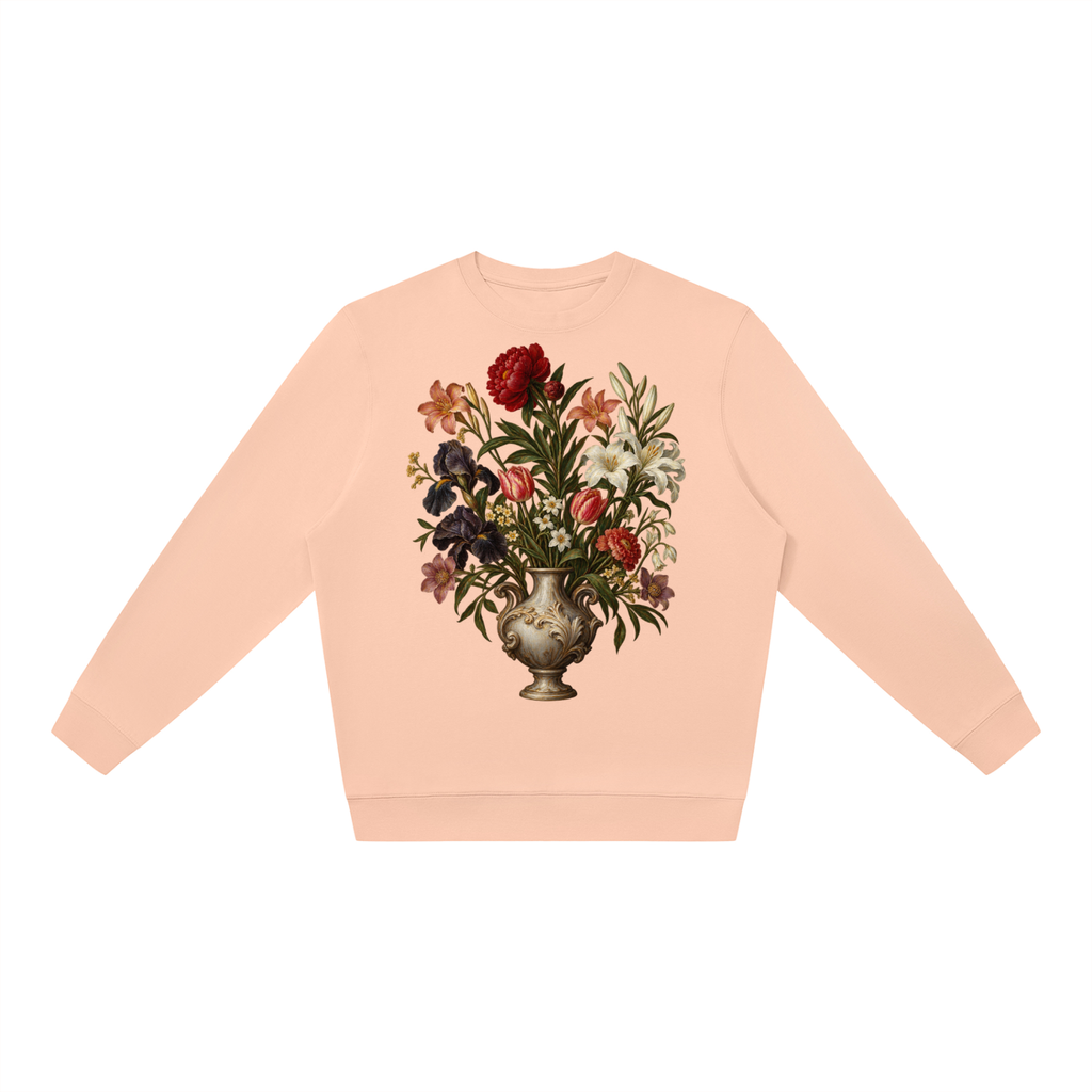Navy Blue Unisex Oversized Crewneck Sweatshirt