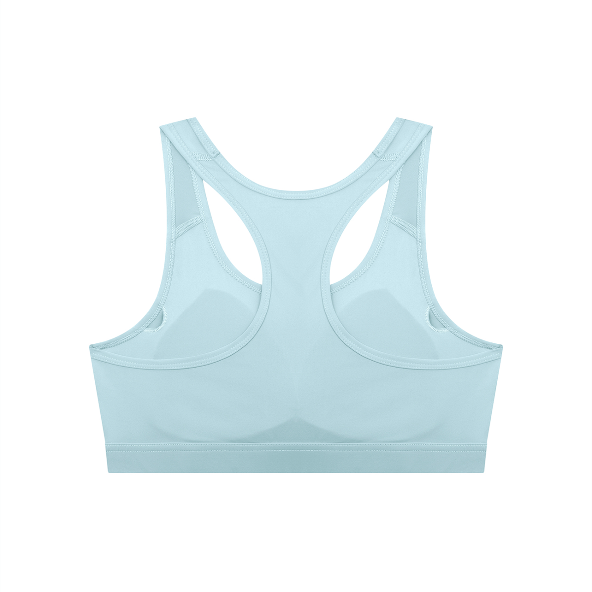 Black Women's Cropped Sports Bra