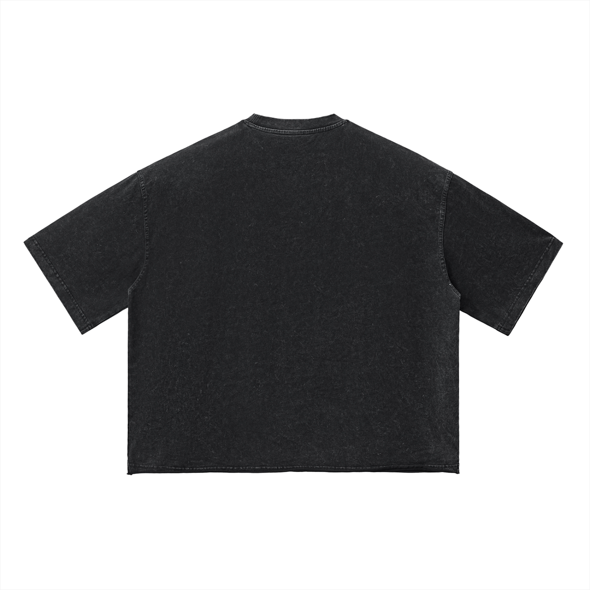 Black Earth Angel Unisex Vintage Wash Boxy T-Shirt