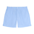 Striped Elastic Waist Shorts